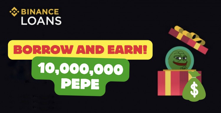 借用通過幣安貸款賺取1000萬PEPE