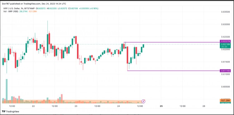 12 月 24 日 XRP 價(jià)格分析 - XRP/美元