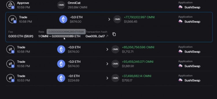 這個錢包在兩天內(nèi)就從一枚MEME硬幣中賺取了686400美元