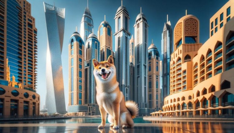 柴犬 (SHIB) 在迪拜加密貨幣交易所入口亮相