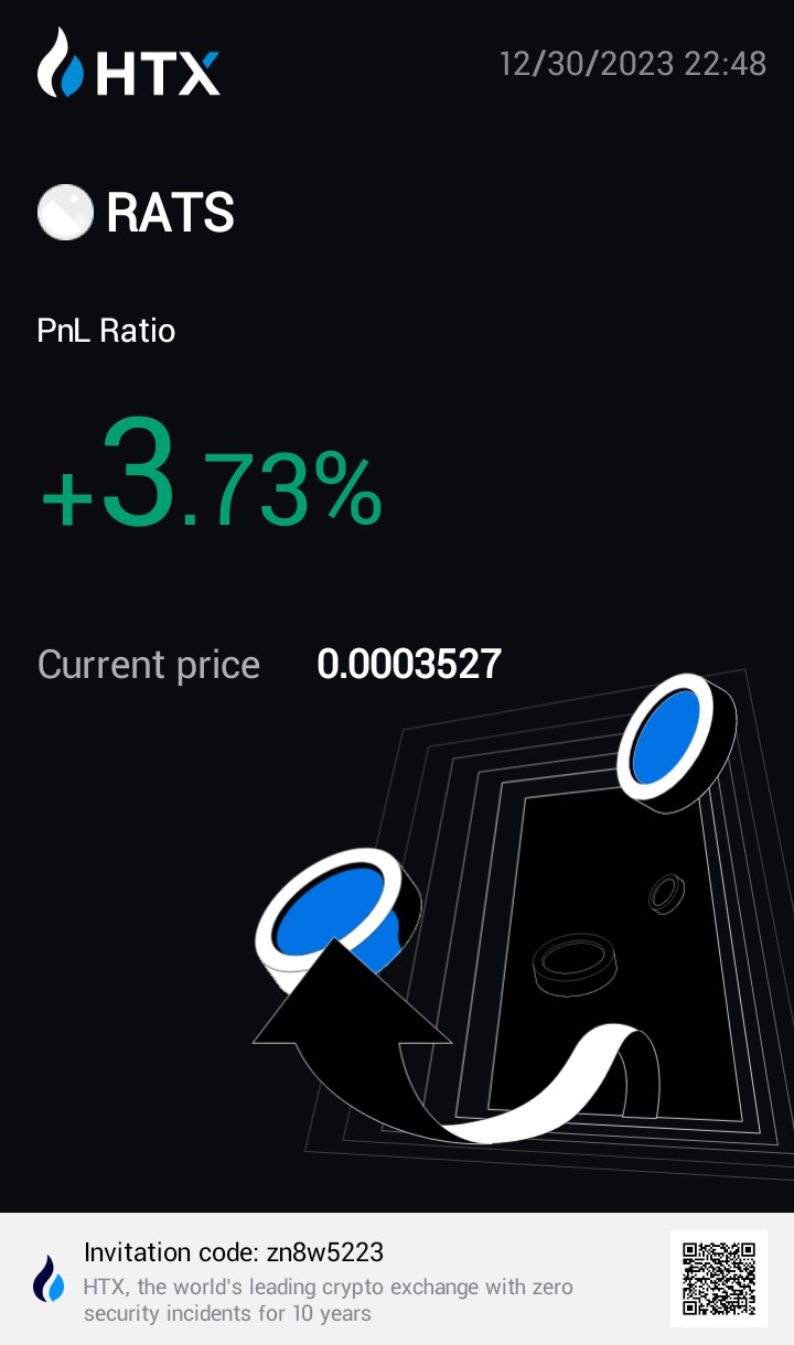 [尼約宇宙]RATS 代幣飆升 4%