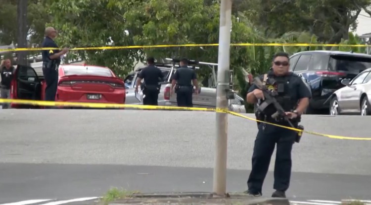 夏威夷一名槍殺前女友的男子在長達(dá)數(shù)小時的搜捕后被警方擊斃