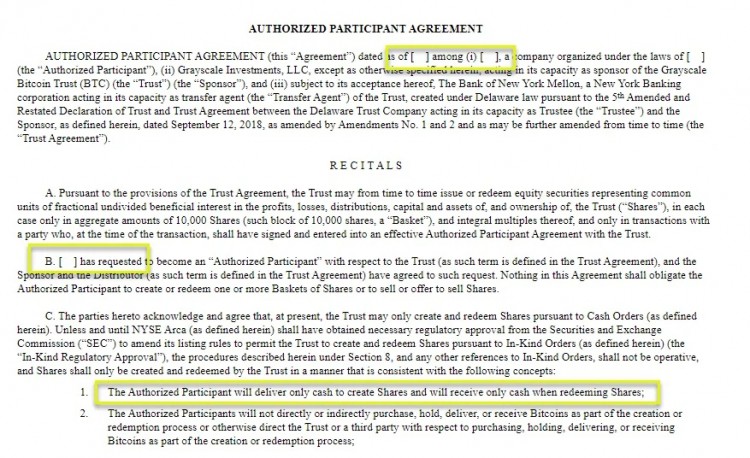 [加密360]灰度更新了現(xiàn)貨比特幣 ETF 申請，但遺漏了一些關(guān)鍵信息