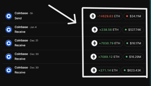 警報(bào)1462963已轉(zhuǎn)移至COINBASE