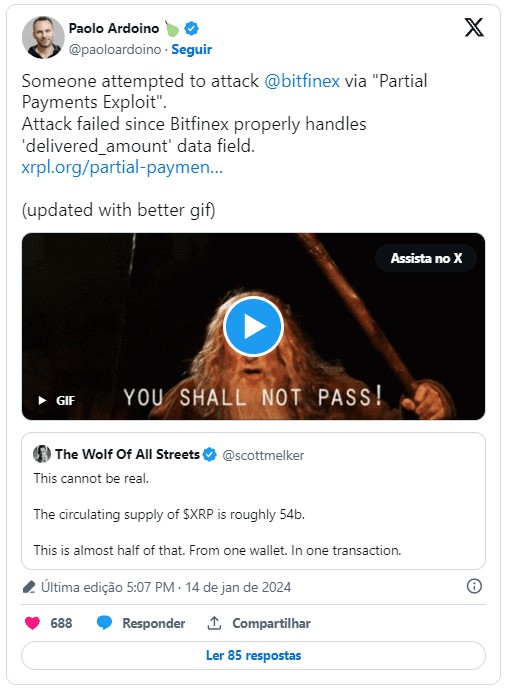 HACKERTRIESTOSTEALMORETHANR70BILLIONINXRPFROMEXCHANGEBUTPLANFAILS