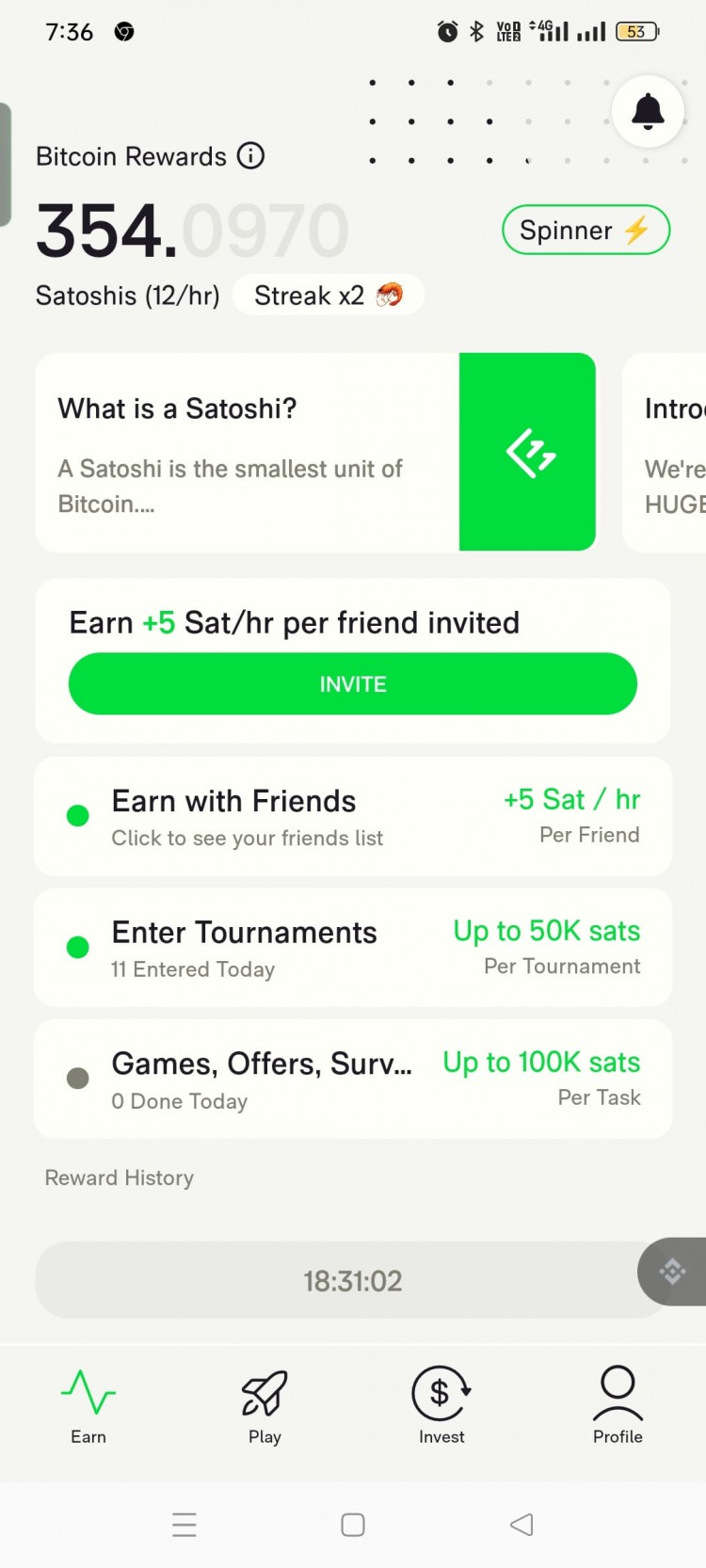 加入 Ember，每天賺取比特幣！
