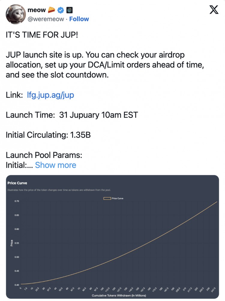 JUPITER空投您需要了解的有關SOLANAJUP代幣發(fā)行的所有信息