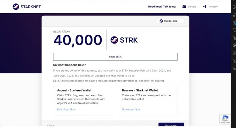 大四學生獲得47000個STRK空投交互了10個月