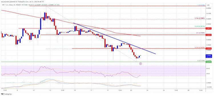 如果XRP價(jià)格繼續(xù)低于060美元?jiǎng)t其上行偏差很容易受到影響