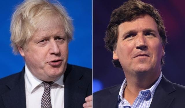 英國(guó)前首相鮑里斯·約翰遜 (Boris Johnson) 索要 100 萬(wàn)美元比特幣用于接受塔克·卡