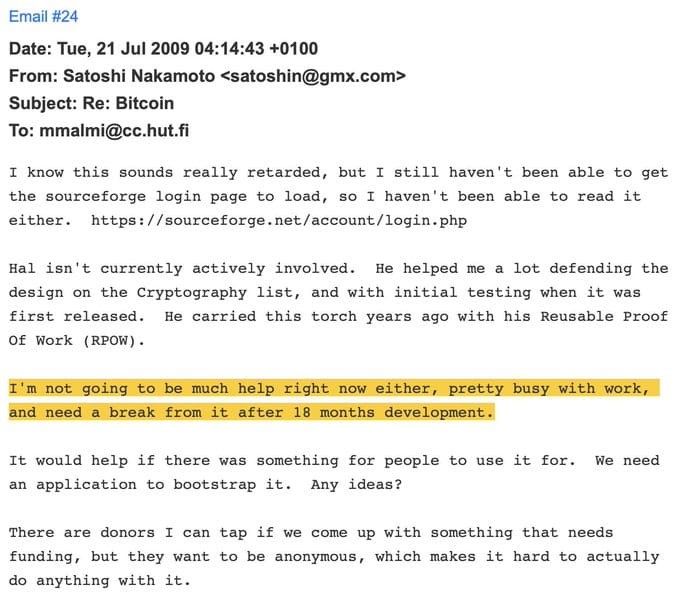 中本聰和Martii Sirius的新電子郵件對話揭秘Bitcoin的一些秘密