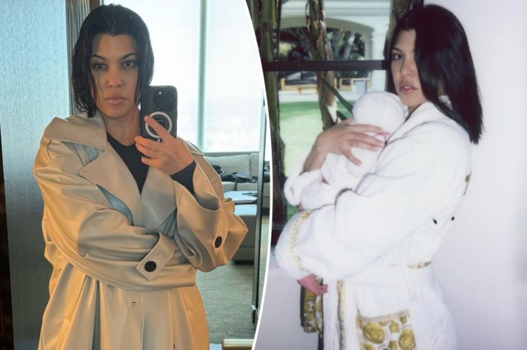 特拉維斯巴克TRAVISBARKER在BLINK182巡演中分享了他和考特尼卡戴珊KOURTNEYKARDASHIAN兒子的甜蜜照片