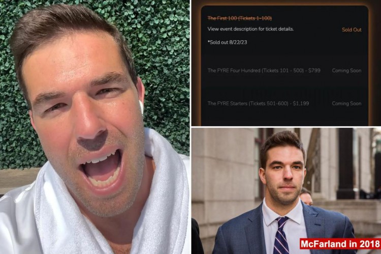 詐騙犯比利麥克法蘭BILLYMCFARLAND負債超過3000萬美元但仍計劃舉辦FYREFESTIVAL20