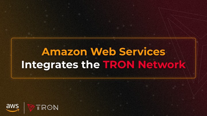 TRON 與 Amazon Web Services 整合以加速區(qū)塊鏈採用