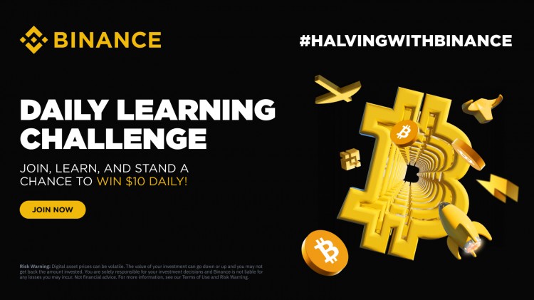 加入HALVINGWITHBINANCE每日學(xué)習(xí)挑戰(zhàn)并贏得社區(qū)獎勵