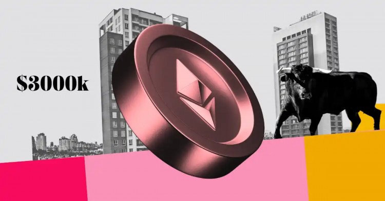 ETH價格能否突破3000美元大關(guān)存疑多頭面臨壓力