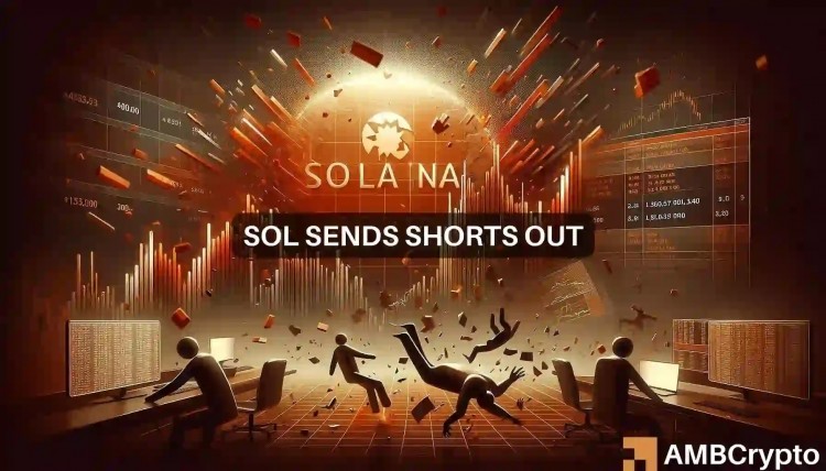 SOLANA的價(jià)格預(yù)測備受關(guān)注因?yàn)樵谶^去一天中超過900萬美元的SOLANA倉位被清算