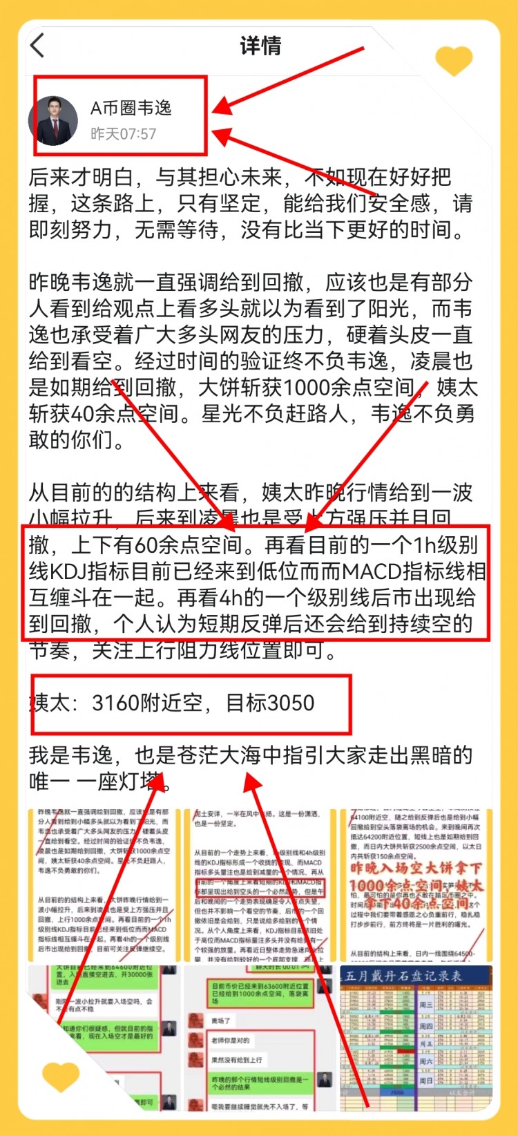 [韋逸說幣]日內(nèi)以空為主以多為輔也是拿捏。