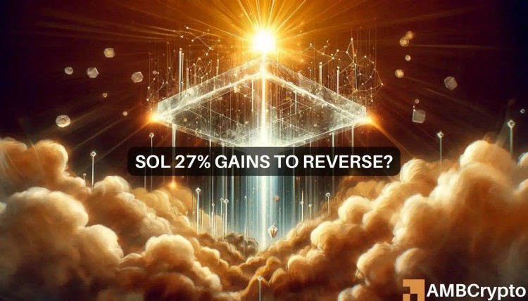 SOLANA6天內(nèi)上漲27SOL的價格水平會跌至160美元嗎