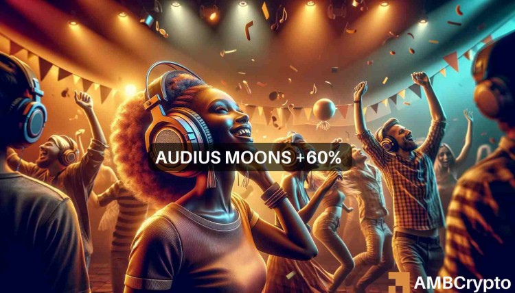 AUDIUS加密貨幣在兩天內(nèi)上漲65下一個(gè)關(guān)鍵目標(biāo)是什么