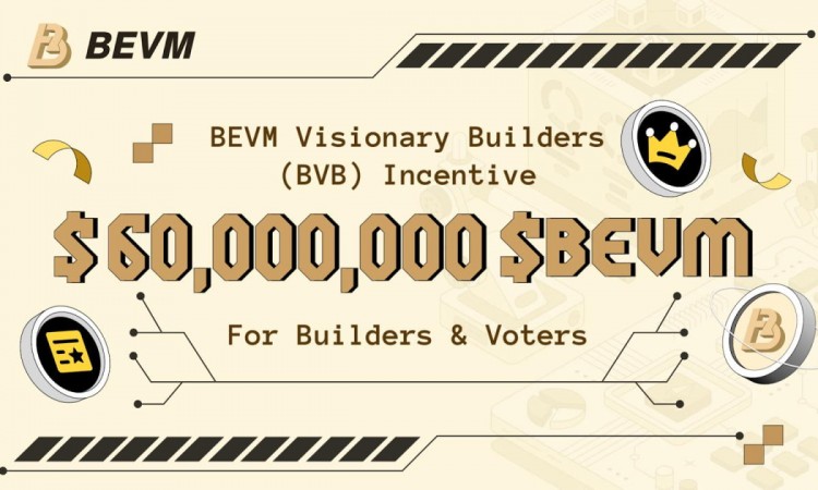 BEVM Visionary Builders (BVB) 計(jì)劃推出 6000 萬生態(tài)系統(tǒng)激勵(lì)計(jì)劃