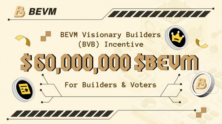 BEVMVISIONARYBUILDERSBVB計劃推出6000萬生態(tài)系統(tǒng)激勵計劃