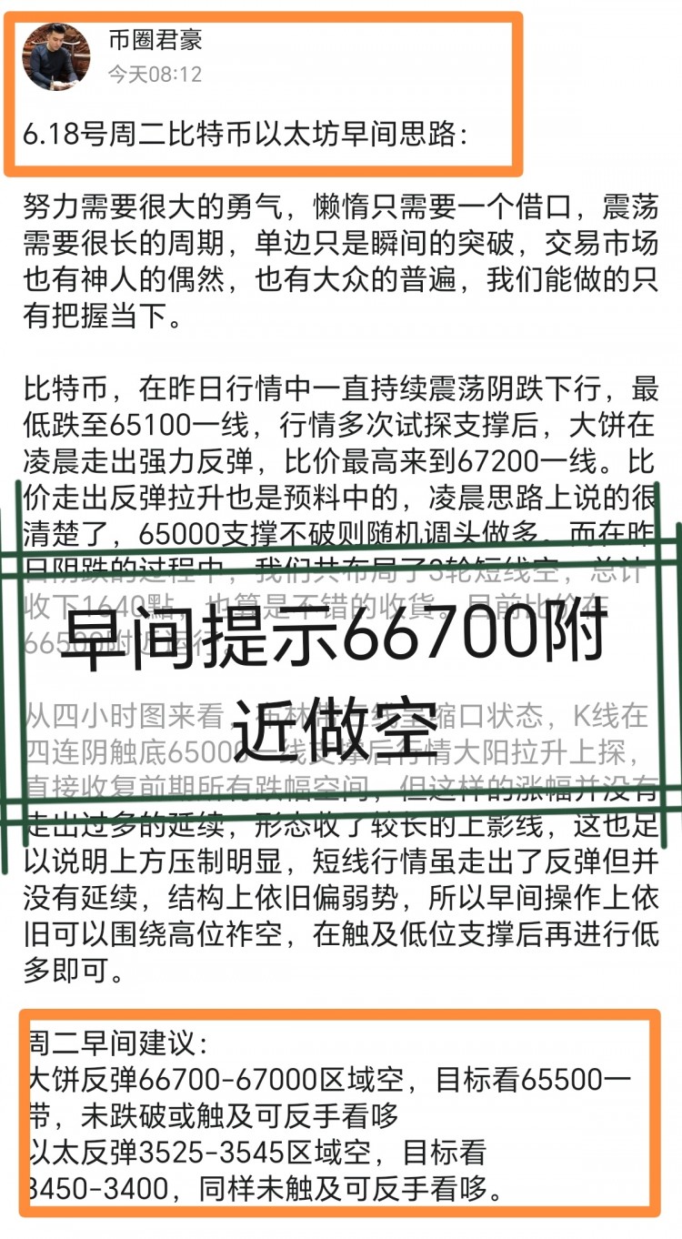 618周二<a title='注冊并實名送比特幣'  target='_blank' class='f_a'>比特幣</a>以太坊晚間思路