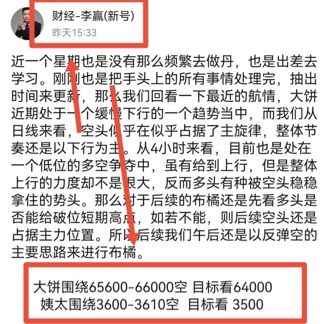 [財經(jīng)老李]財經(jīng)老李：6.21日早間比特幣以太坊操作與分析