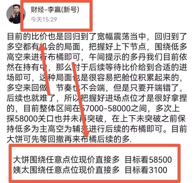 財經(jīng)老李77日晚間比特幣以太坊操作與分析
