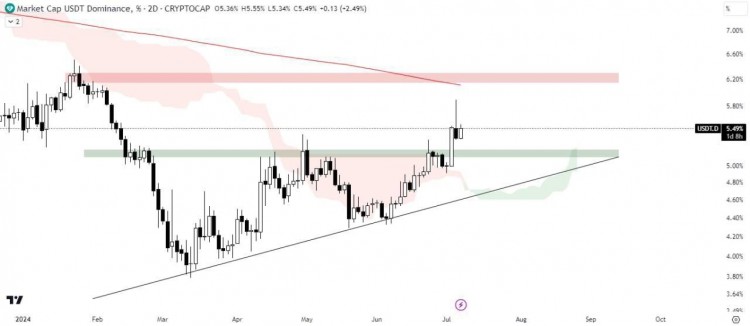 USDT 主導地位分析