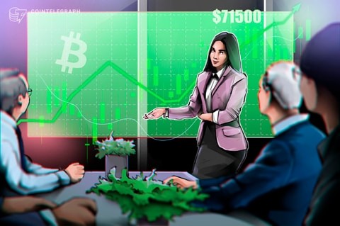 交易員預計比特幣價格將達到 7.15 萬美元，未平倉合約增長 13%